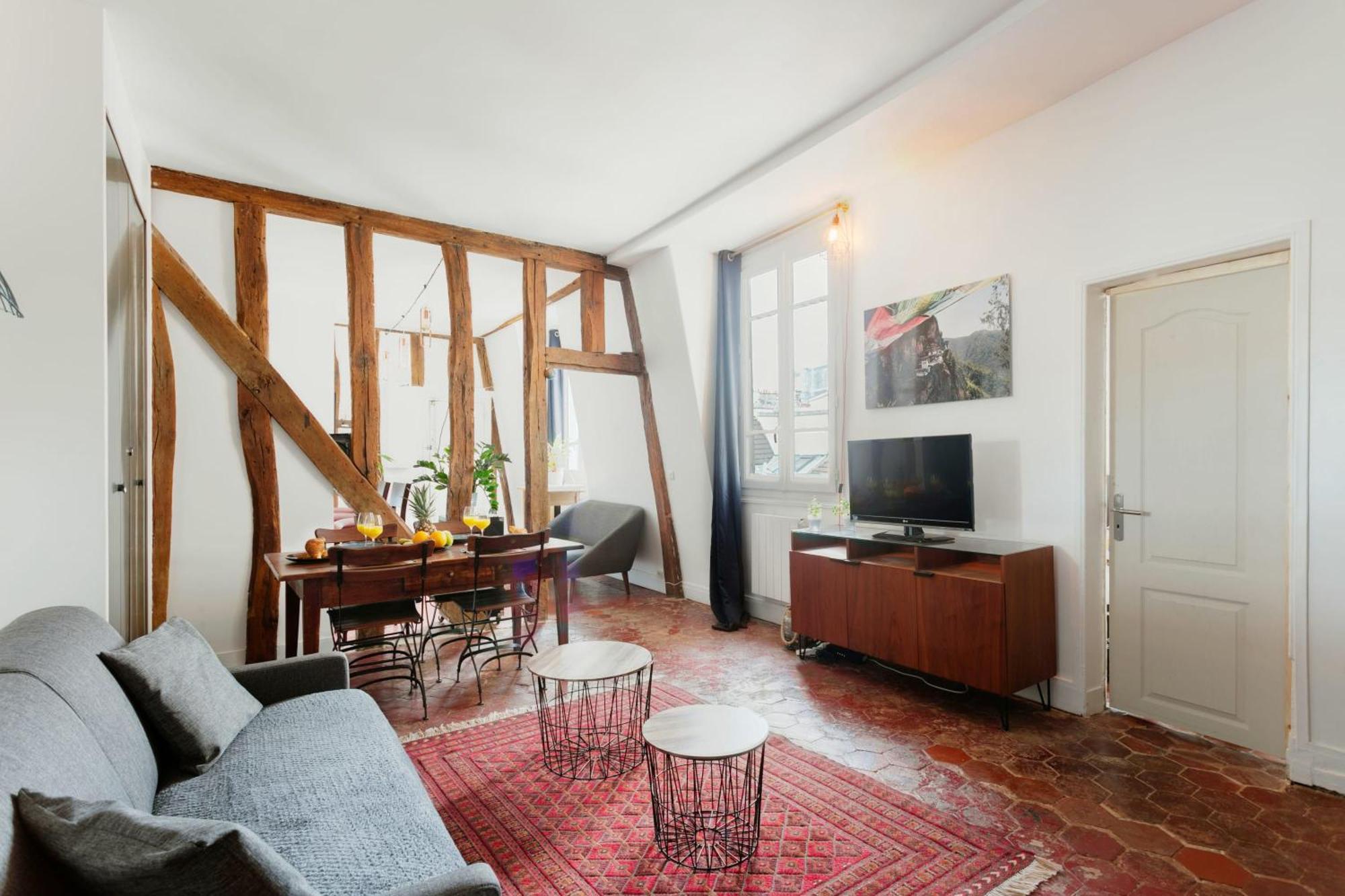 Апартаменти Central Paris 1Br Cozy Екстер'єр фото
